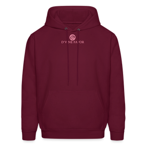 His Girl Unisex Hoodie - burgundy