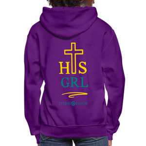 His Girl Unisex Hoodie - purple