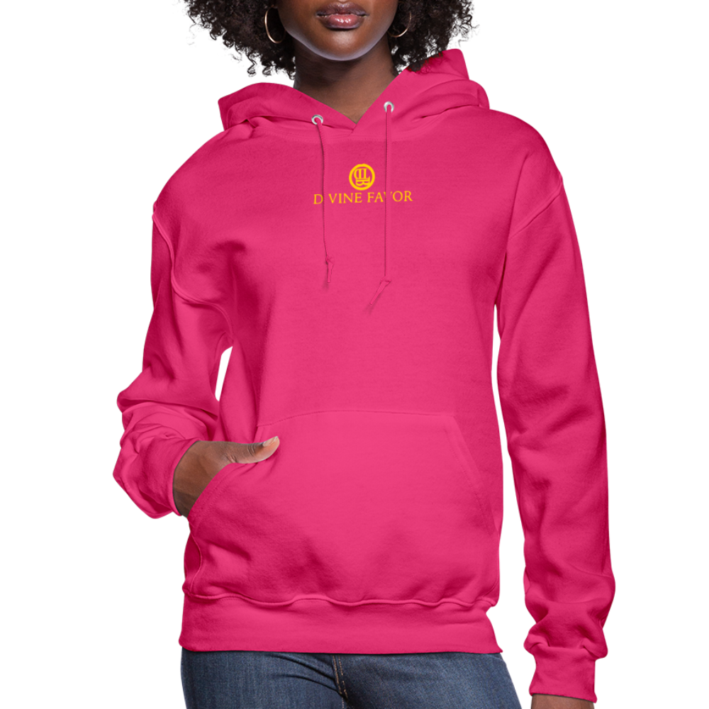 His Girl Unisex Hoodie - fuchsia