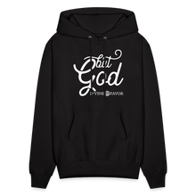 Load image into Gallery viewer, But God Unisex Hoodie - black