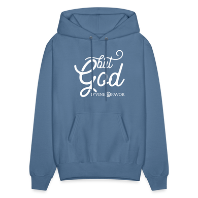 But God Unisex Hoodie - denim blue