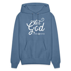 But God Unisex Hoodie - denim blue