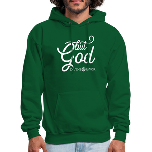 But God Unisex Hoodie - forest green