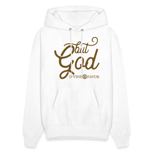 But God Sparkled Unisex Hoodie - white