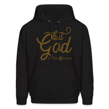 Load image into Gallery viewer, But God Sparkled Unisex Hoodie - black