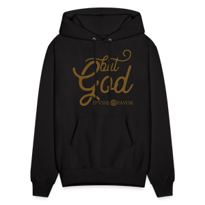 But God Sparkled Unisex Hoodie - black