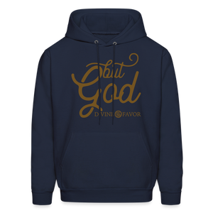 But God Sparkled Unisex Hoodie - navy