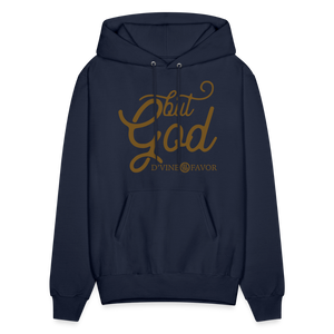 But God Sparkled Unisex Hoodie - navy