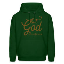 Load image into Gallery viewer, But God Sparkled Unisex Hoodie - forest green