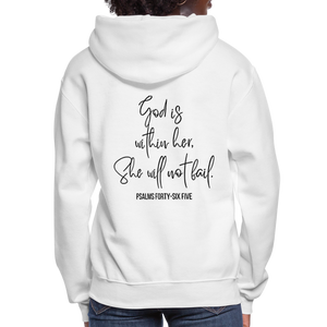 God is within Her - Women's Hoodie - white