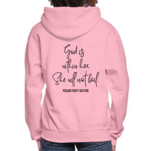 Load image into Gallery viewer, God is within Her - Women&#39;s Hoodie - classic pink