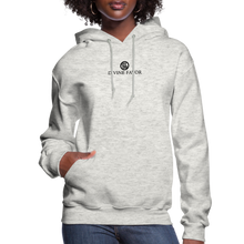 Load image into Gallery viewer, God is within Her - Women&#39;s Hoodie - heather oatmeal