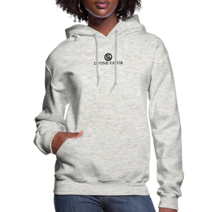 God is within Her - Women's Hoodie - heather oatmeal