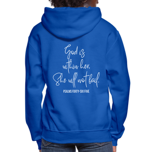 God is within Her - Women's Hoodie - royal blue