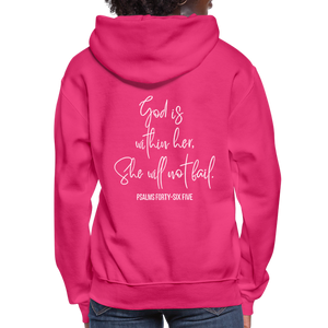 God is within Her - Women's Hoodie - fuchsia