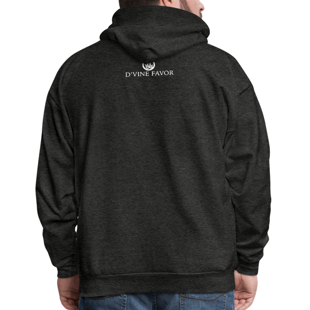 I Love My Church Men's Hoodie - charcoal grey