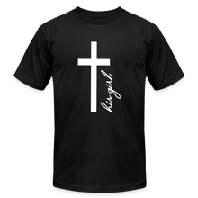 Load image into Gallery viewer, God&#39;s Girl Unisex Jersey T-Shirt by Bella + Canvas - black