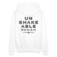 Load image into Gallery viewer, Unshakeable Woman - Unisex Hoodie - white