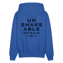 Load image into Gallery viewer, Unshakeable Woman - Unisex Hoodie - royal blue