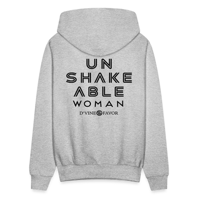 Unshakeable Woman - Unisex Hoodie - heather gray