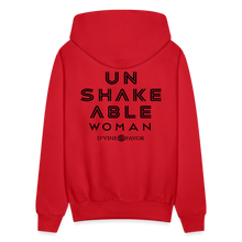 Load image into Gallery viewer, Unshakeable Woman - Unisex Hoodie - red