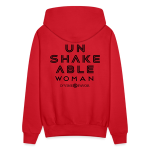 Unshakeable Woman - Unisex Hoodie - red