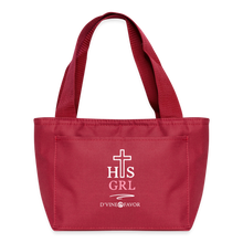 Load image into Gallery viewer, His Girl  Lunch Bag - red