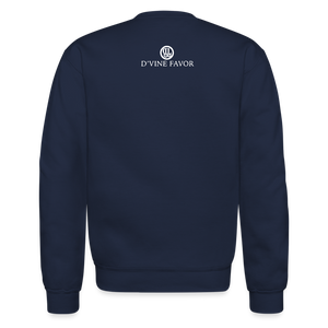 I Love My Church Crewneck Sweatshirt - navy