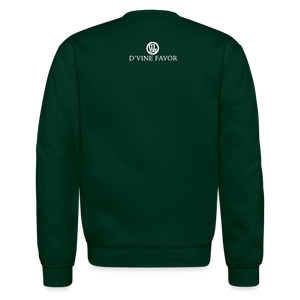 I Love My Church Crewneck Sweatshirt - forest green