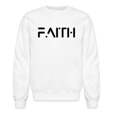 Load image into Gallery viewer, Faith Crewneck Sweatshirt - white