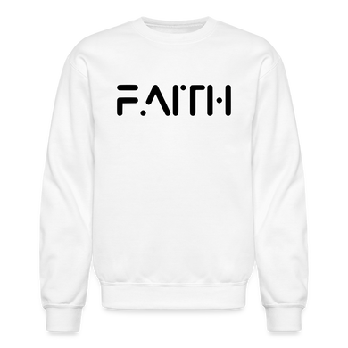 Faith Crewneck Sweatshirt - white