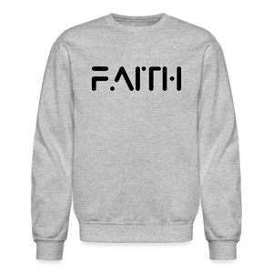 Faith Crewneck Sweatshirt - heather gray