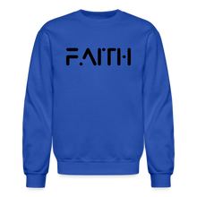 Load image into Gallery viewer, Faith Crewneck Sweatshirt - royal blue