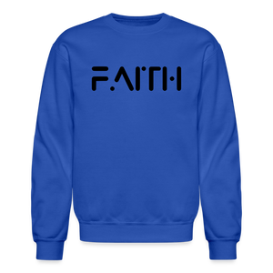 Faith Crewneck Sweatshirt - royal blue