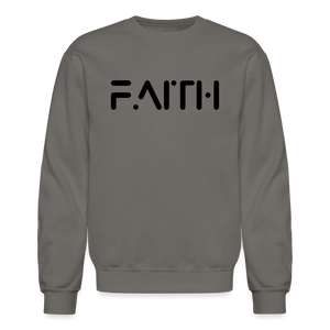 Faith Crewneck Sweatshirt - asphalt gray