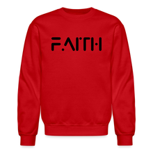 Load image into Gallery viewer, Faith Crewneck Sweatshirt - red