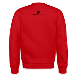 Faith Crewneck Sweatshirt - red