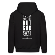 Load image into Gallery viewer, I&#39;m Not Perfect - Men&#39;s Hoodie - black