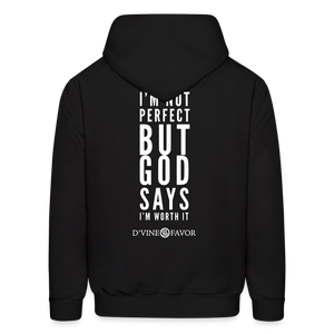 I'm Not Perfect - Men's Hoodie - black