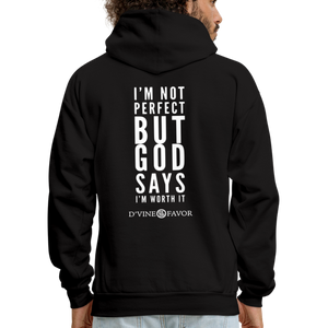 I'm Not Perfect - Men's Hoodie - black