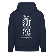 Load image into Gallery viewer, I&#39;m Not Perfect - Men&#39;s Hoodie - navy