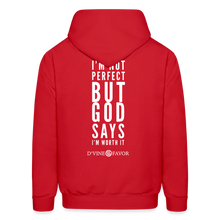 Load image into Gallery viewer, I&#39;m Not Perfect - Men&#39;s Hoodie - red