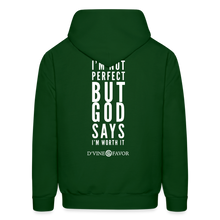 Load image into Gallery viewer, I&#39;m Not Perfect - Men&#39;s Hoodie - forest green