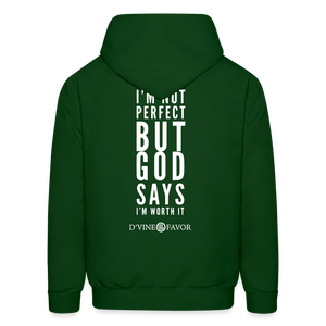 I'm Not Perfect - Men's Hoodie - forest green