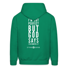 Load image into Gallery viewer, I&#39;m Not Perfect - Men&#39;s Hoodie - kelly green