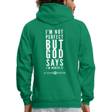 Load image into Gallery viewer, I&#39;m Not Perfect - Men&#39;s Hoodie - kelly green