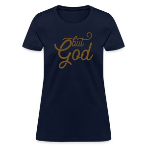 But God Women's T-Shirt - navy