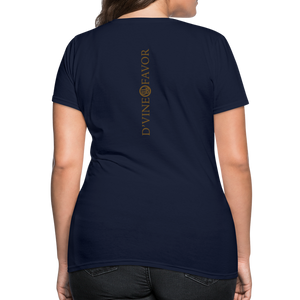 But God Women's T-Shirt - navy