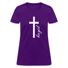 Load image into Gallery viewer, God&#39;s Girl Women&#39;s T-Shirt - purple