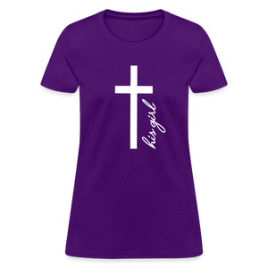 God's Girl Women's T-Shirt - purple